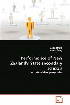 Paperback Performance of New Zealand's State secondary schools Book