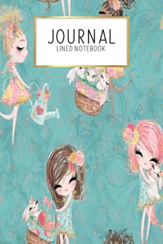 Journal Lined Notebook: Easter Bunny Spring | Blank Lined Journal | Gratitude Journal | 6" x 9" 100 Pg |Motivational Quotes | Self-Care | Diary | Gift