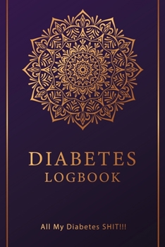 Paperback Diabetes Logbook: Medical track diabetis type1 type2 logbook Book