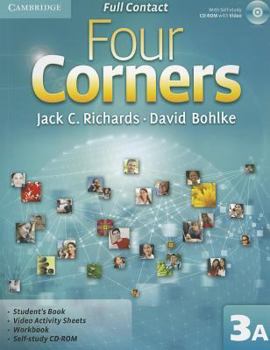 Paperback Four Corners Full Contact, Level 3A [With CDROM] Book