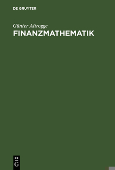 Hardcover Finanzmathematik [German] Book