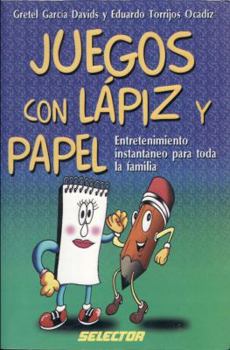 Paperback Juegos con lápiz y papel (MANUALIDADES) (Spanish Edition) [Spanish] Book