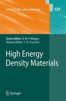 Paperback High Energy Density Materials Book