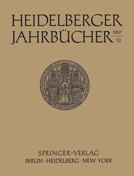 Paperback Heidelberger Jahrbücher [German] Book