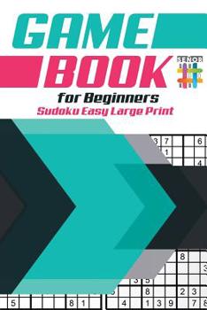 Paperback Game Book for Beginners Sudoku Easy Large Print Book