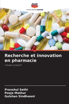 Paperback Recherche et innovation en pharmacie [French] Book