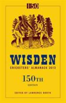 Hardcover Wisden Cricketers' Almanack 2013 Book