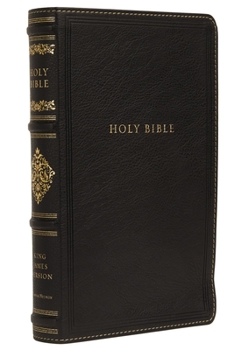 Imitation Leather Kjv, Sovereign Collection Bible, Personal Size, Leathersoft, Black, Red Letter Edition, Comfort Print: Holy Bible, King James Version [Large Print] Book