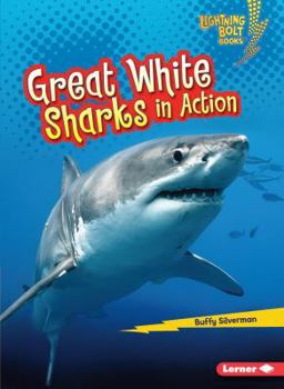 Paperback Great White Sharks in Action Book