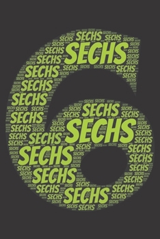 Sechs: Notizbuch, Notizblock | Kariert, Karierte, Kariertes, Karo-Raster | DIN A5, 120 Seiten | Notizen, Ideen, Gedanken, Erinnerungen, Termine, Planer, Tagebuch, Organisation (German Edition)