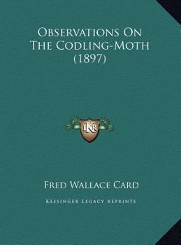 Observations On The Codling-Moth