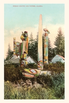 Paperback Vintage Journal Graves and Totems, Alaska Book