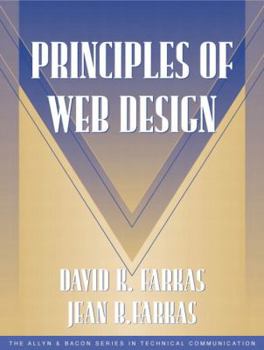Paperback Principles of Web Design (Part of the Allyn & Bacon Series in Technical Communication) Book