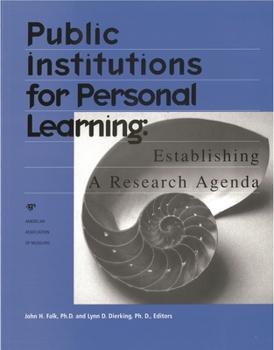 Paperback Public Institutions for Personal Learning: Establishing a Research Agenda Book