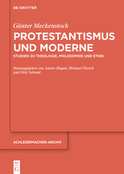 Hardcover Protestantismus und Moderne [German] Book