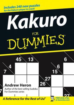 Paperback Kakuro for Dummies Book