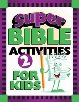 Paperback Super Bible Activities for Kids 2 Book