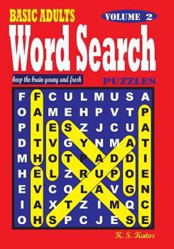 Paperback BASIC ADULTS Word Search Puzzles, Vol. 2 Book
