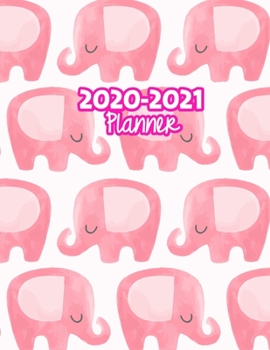 2020-2021 Planner: Two Year Calendar Organizer and Goal Journal | January 2020 - December 2021 Daily, Weekly and Monthly Planner Book with Back Sticker Expression Wall for 2 Years | Design Code 309956