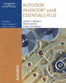 Paperback Autodesk Inventor 2008 Essentials Plus [With CDROM] Book