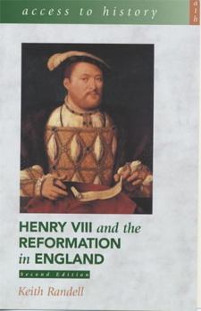 Paperback Henry VIII and the Reformation in England Book