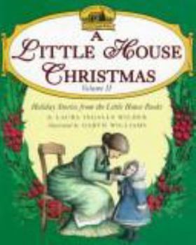 Hardcover A Little House Christmas: Holiday Stories from the Little House Books Book