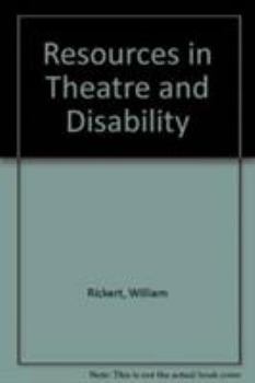 Paperback Resources in Theatre/Disab Book