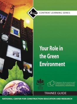 Paperback Your Role in the Green Environment: Trainee Guide Book