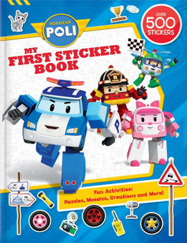Paperback Robocar Poli: My First Sticker Book
