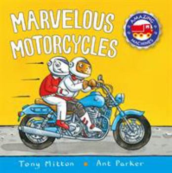 Paperback Marvelous Motorcycles Book