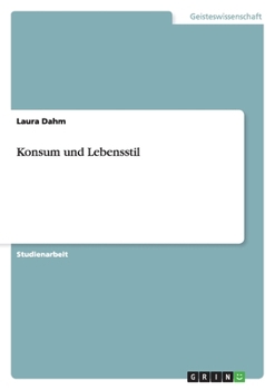 Paperback Konsum und Lebensstil [German] Book