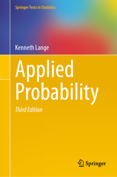 Hardcover Applied Probability Book