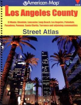 Spiral-bound Los Angeles County Street Atlas Book