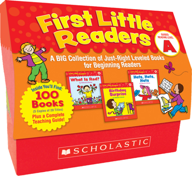 Paperback First Little Readers: Guided Reading Level a (Classroom Set): A Big Collection of Just-Right Leveled Books for Beginning Readers Book