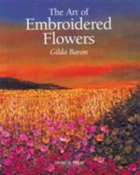 Paperback The Art of Embroidered Flowers Book