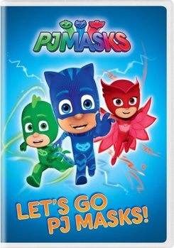 DVD PJ Masks: Let's Go PJ Masks Book