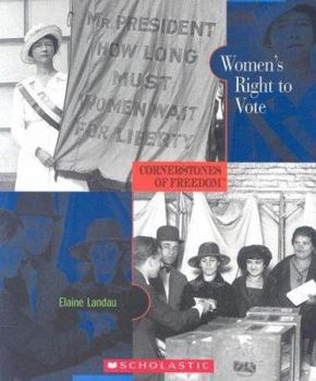 Paperback Women's Right to Vote Book