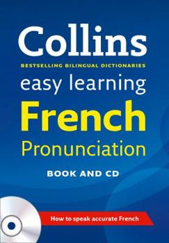 Hardcover Collins Easy Learning French Pronunciation. Book
