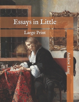 Paperback Essays in Little: Large Print Book