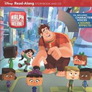 Paperback Ralph Breaks the Internet Read-Along Storybook and CD Book