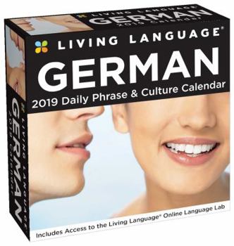 Calendar Living Language: German 2019 Day-To-Day Calendar Book