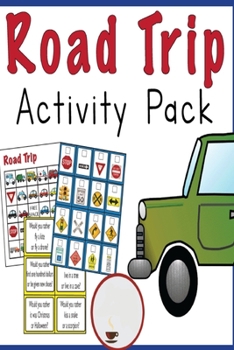 Paperback Road trip activity pack: Road trip activity pack size 6*9 100 pages Book