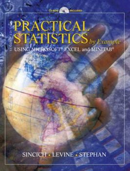 Paperback Practical Statistics by Example Using Microsoft Excel and Minitab Book