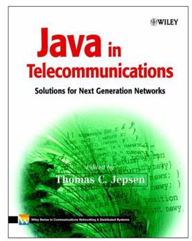 Hardcover Java in Telecommunications: Solutions for Next Generation Networks Book