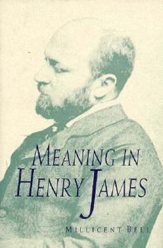 Hardcover Meaning in Henry James Book