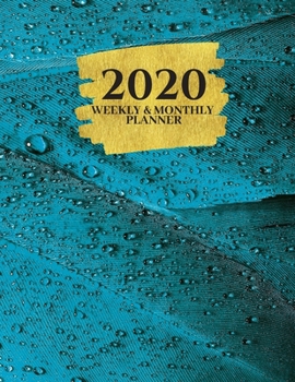 Paperback 2020 Weekly & Monthly Planner: Planner And Journal Organizer 2020 - Planner Calendar 2020 Book