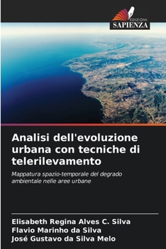 Paperback Analisi dell'evoluzione urbana con tecniche di telerilevamento [Italian] Book