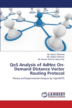 QoS Analysis of AdHoc On-Demand Distance Vector Routing Protocol: Theory and Experimental Analysis by TigerHATS