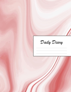 Daily Diary: Blank 2020 Journal Entry Writing Paper for Each Day of the Year | Marble Background Designed Pattern | January 20 - December 20 | 366 ... Your Life, Set Goals & Get Things Done