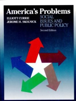 Hardcover America's Problems: Social Issues and Public Policy Book